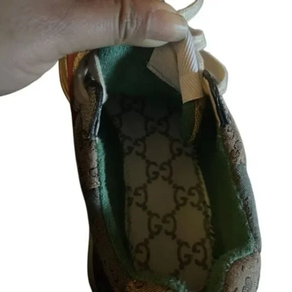 Gucci Rhyton Brick Red Sneaker - Picture 11 of 13